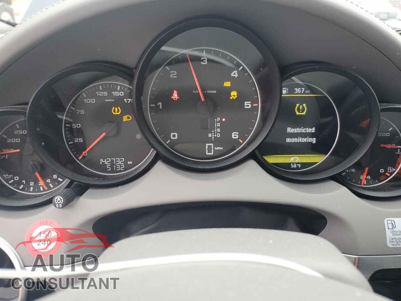 PORSCHE CAYENNE 2013 - WP1AF2A20DLA31721