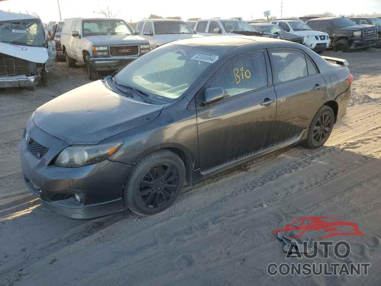 TOYOTA COROLLA 2009 - 1NXBU40E29Z021269