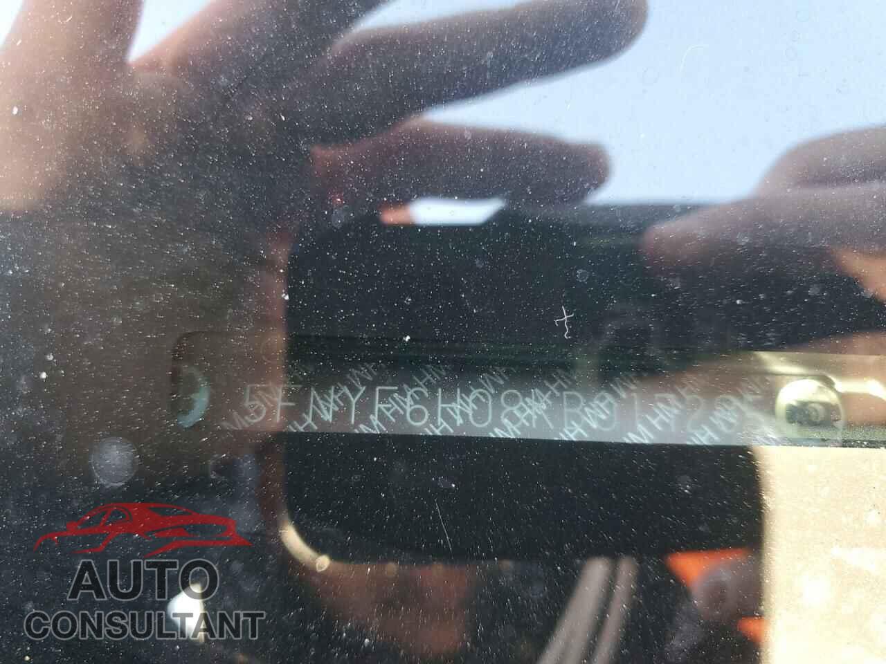 HONDA PILOT 2019 - 5FNYF6H08KB017285