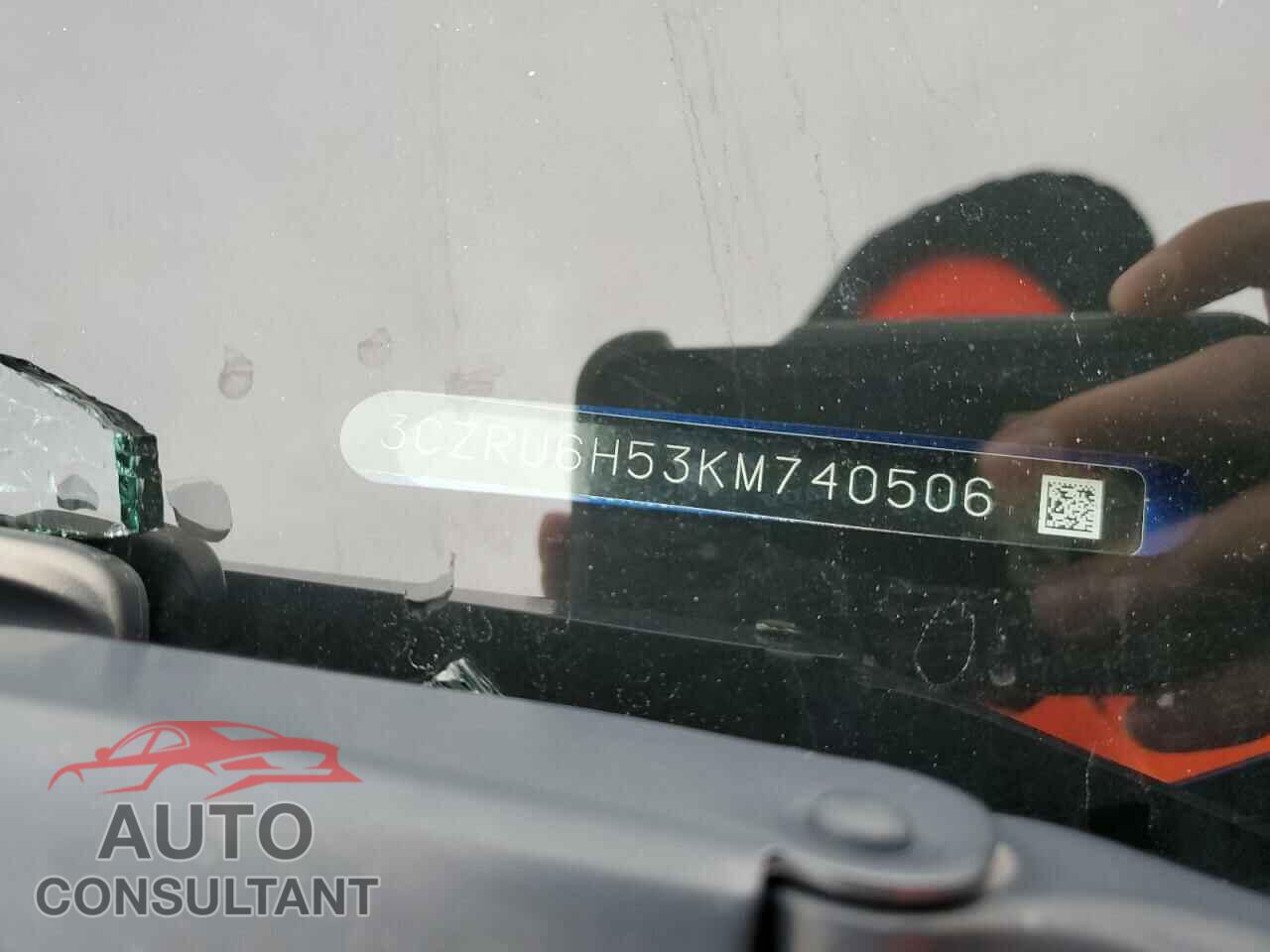 HONDA HR-V 2019 - 3CZRU6H53KM740506