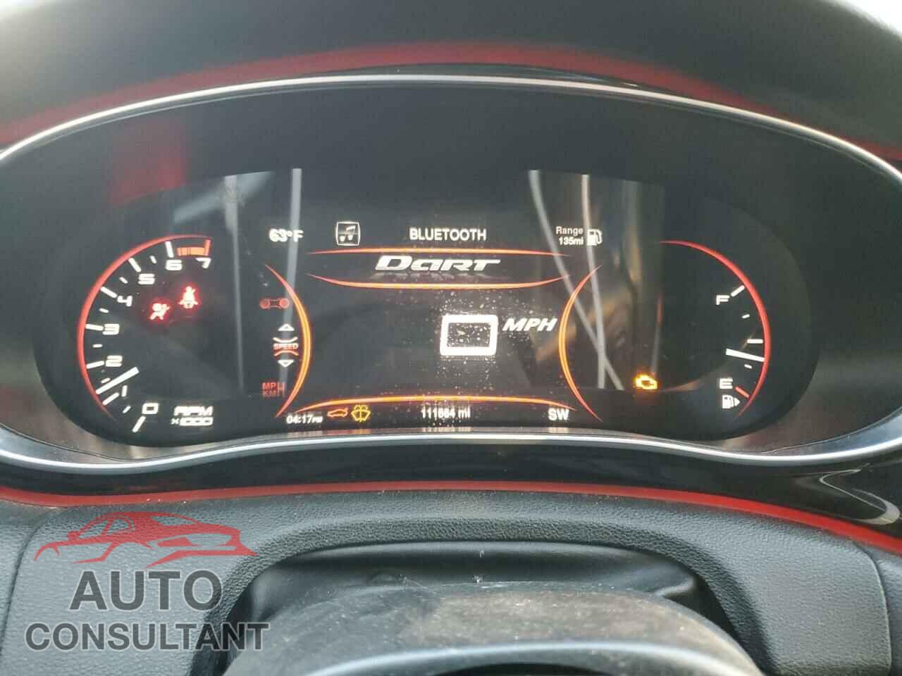 DODGE DART 2015 - 1C3CDFDH0FD243494