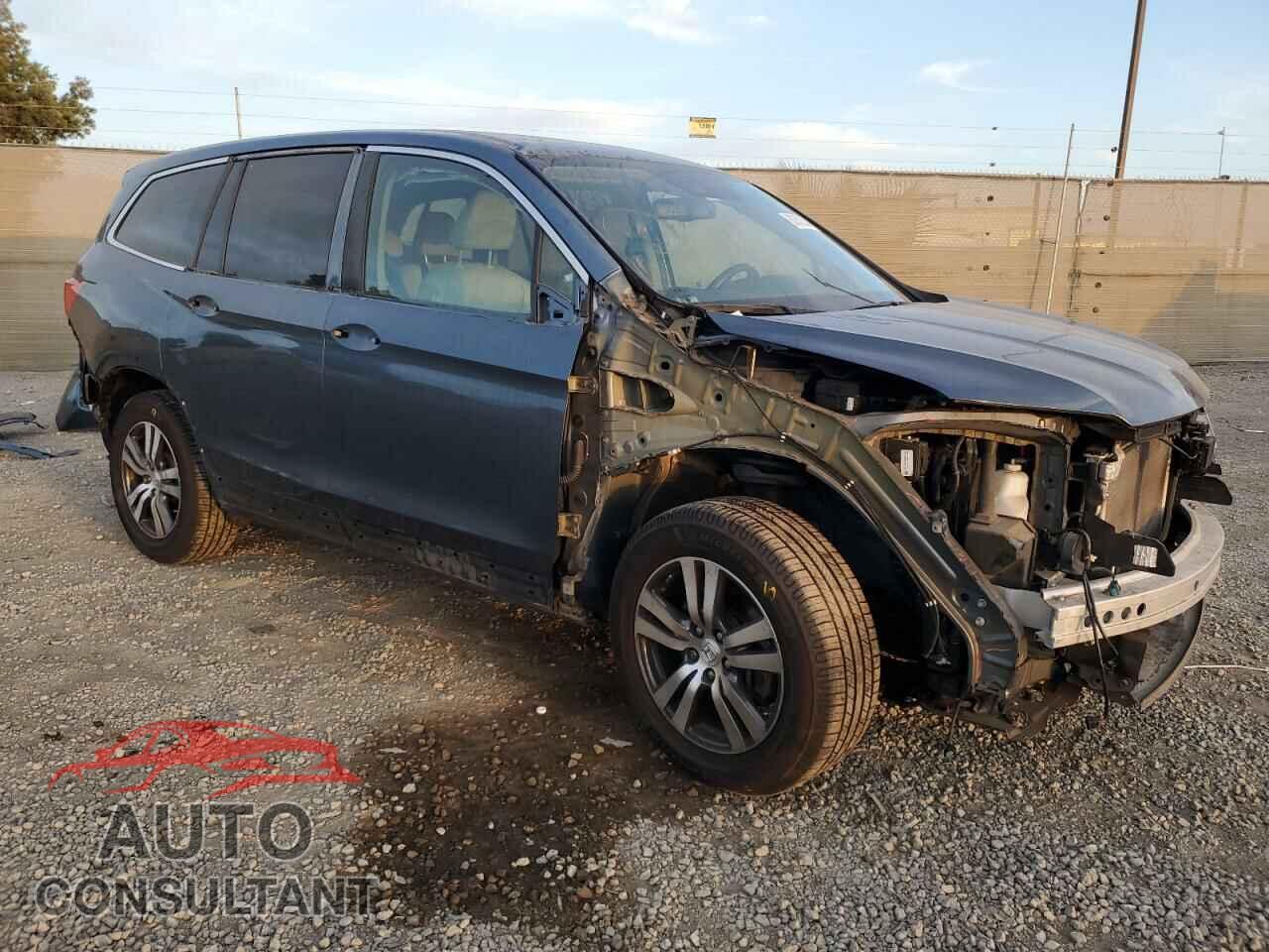 HONDA PILOT 2017 - 5FNYF6H66HB032137