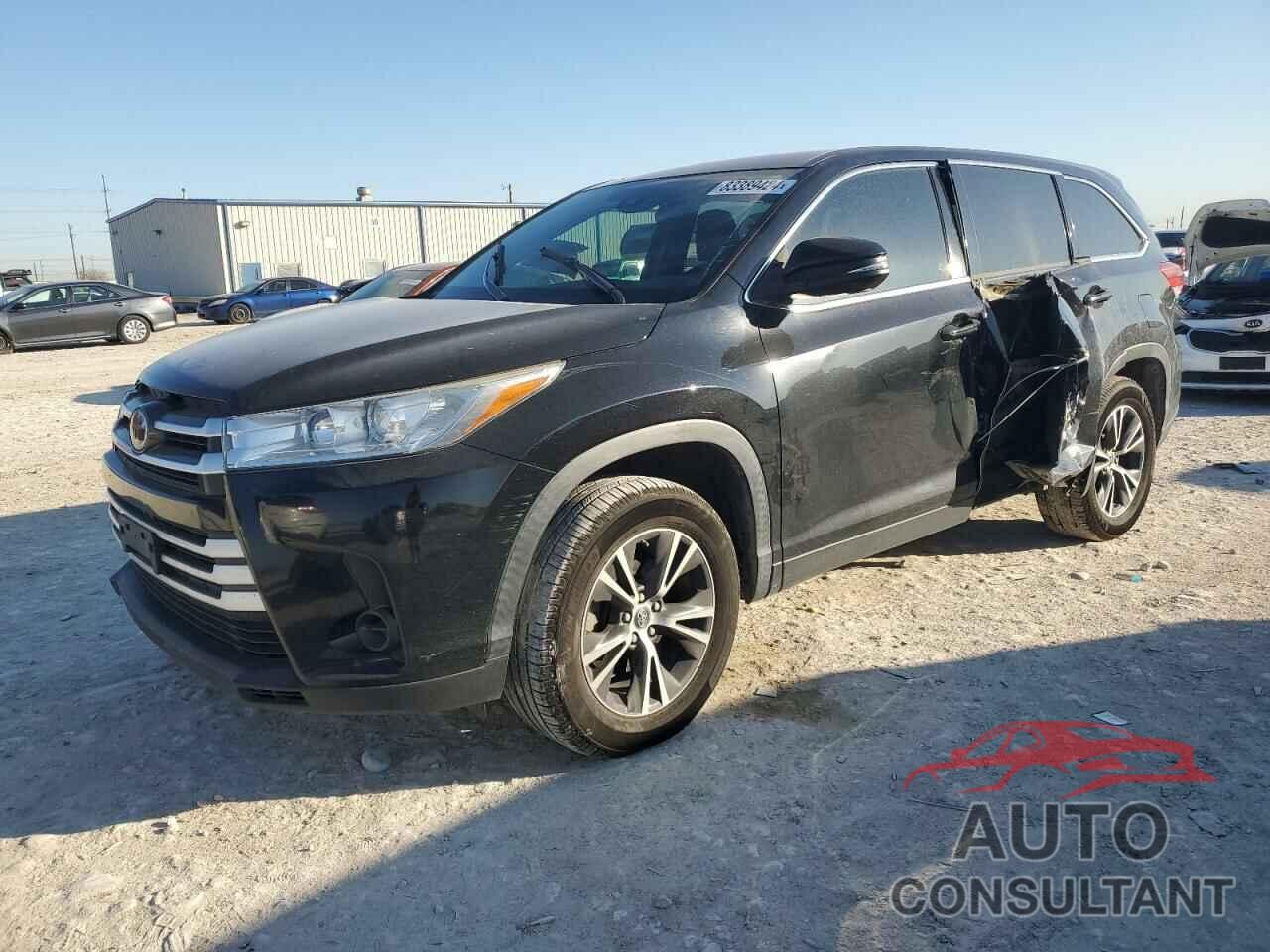 TOYOTA HIGHLANDER 2019 - 5TDZZRFH7KS336193