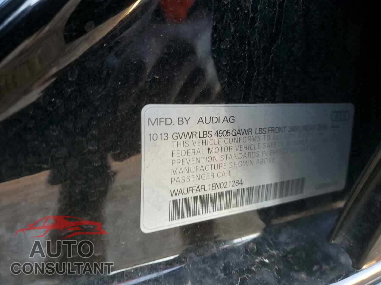 AUDI A4 2014 - WAUFFAFL1EN021284