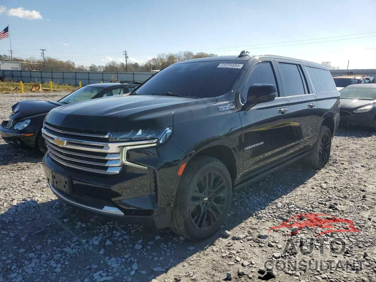 CHEVROLET SUBURBAN 2021 - 1GNSKGKL4MR319221