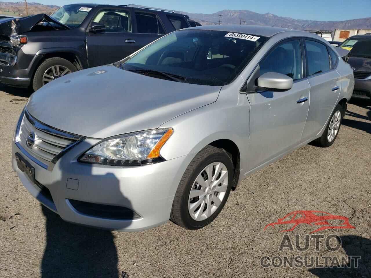 NISSAN SENTRA 2014 - 1N4AB7AP3EN851485