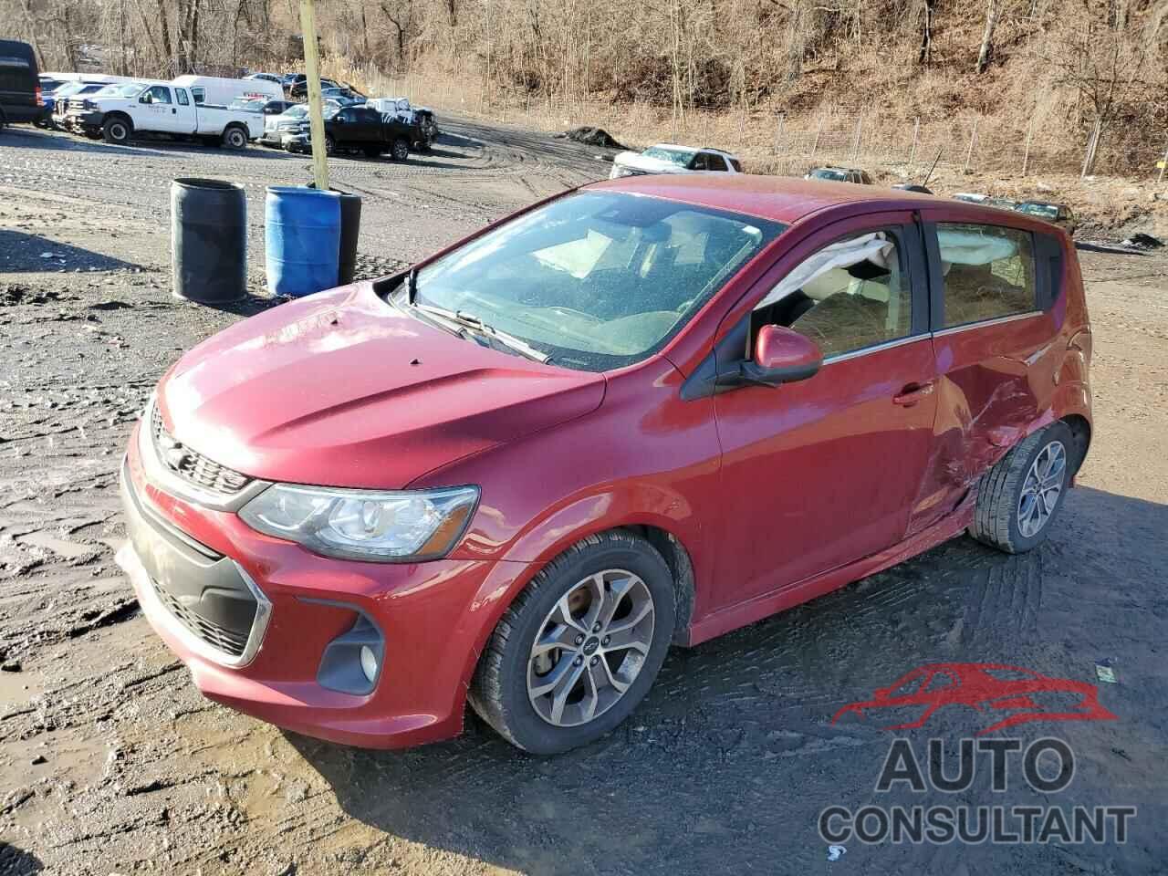 CHEVROLET SONIC 2018 - 1G1JD6SH0J4115618