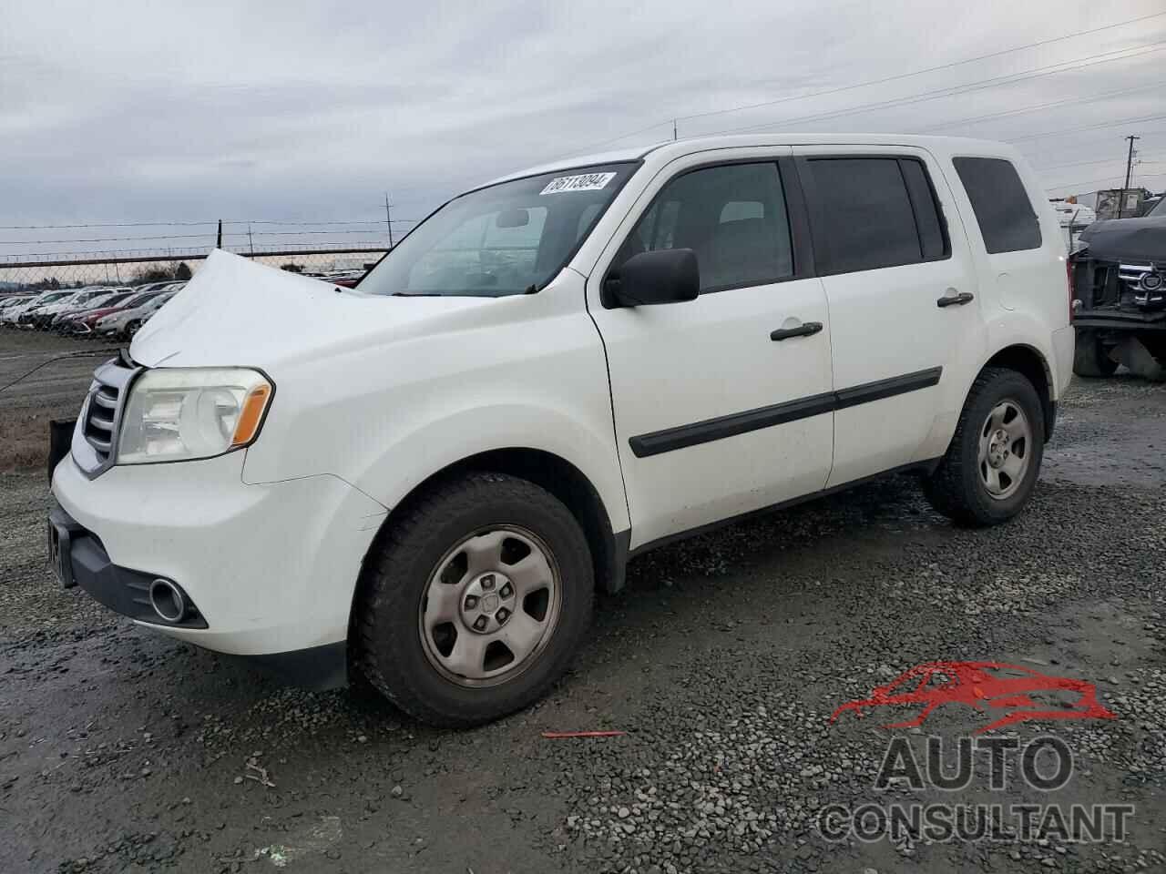 HONDA PILOT 2013 - 5FNYF4H22DB070766