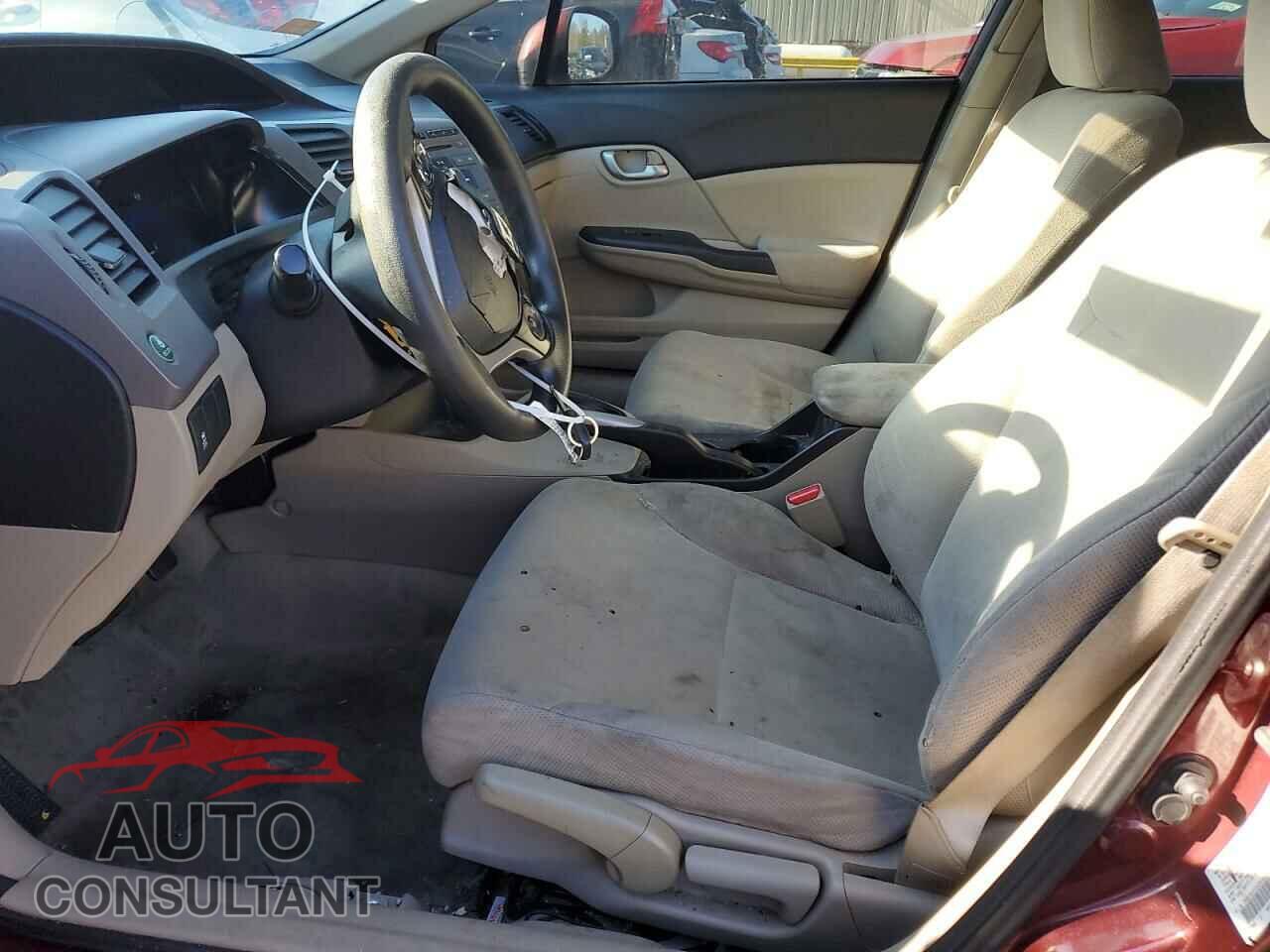 HONDA CIVIC 2012 - 2HGFB2F53CH545002