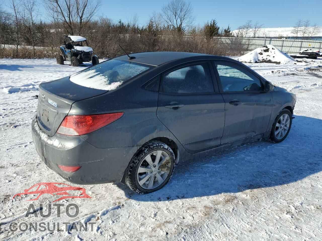 HYUNDAI ACCENT 2012 - KMHCU4AE1CU122104