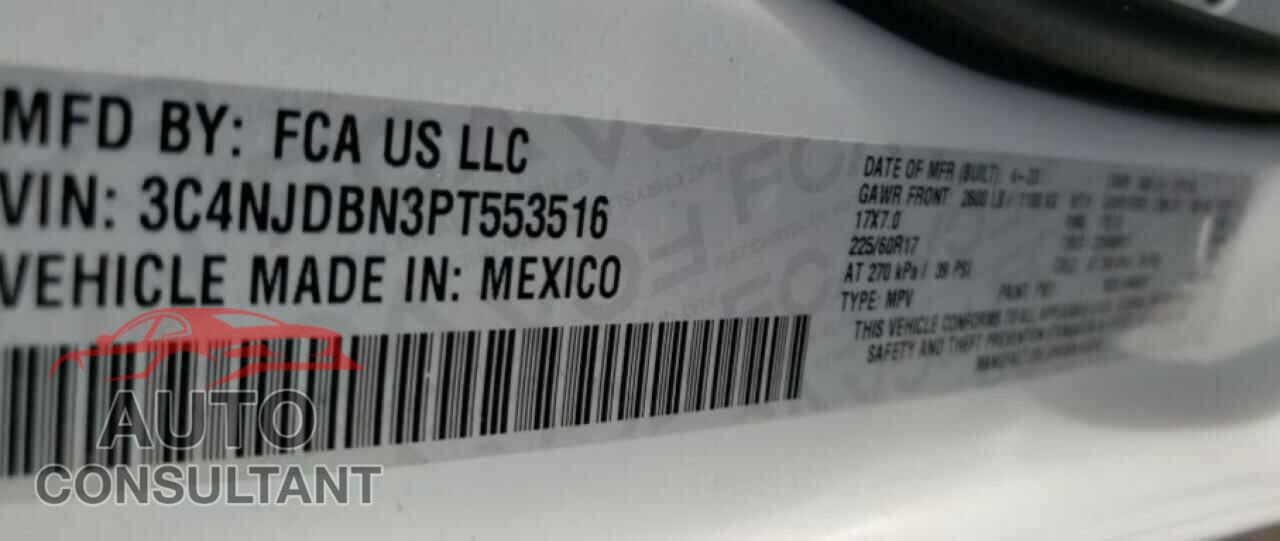 JEEP COMPASS 2023 - 3C4NJDBN3PT553516