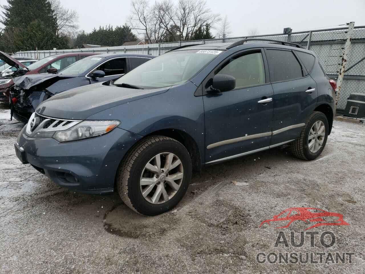 NISSAN MURANO 2012 - JN8AZ1MW6CW230498