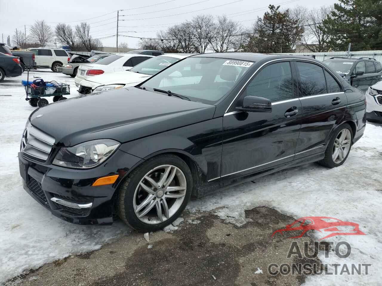 MERCEDES-BENZ C-CLASS 2012 - WDDGF8BB5CR230794