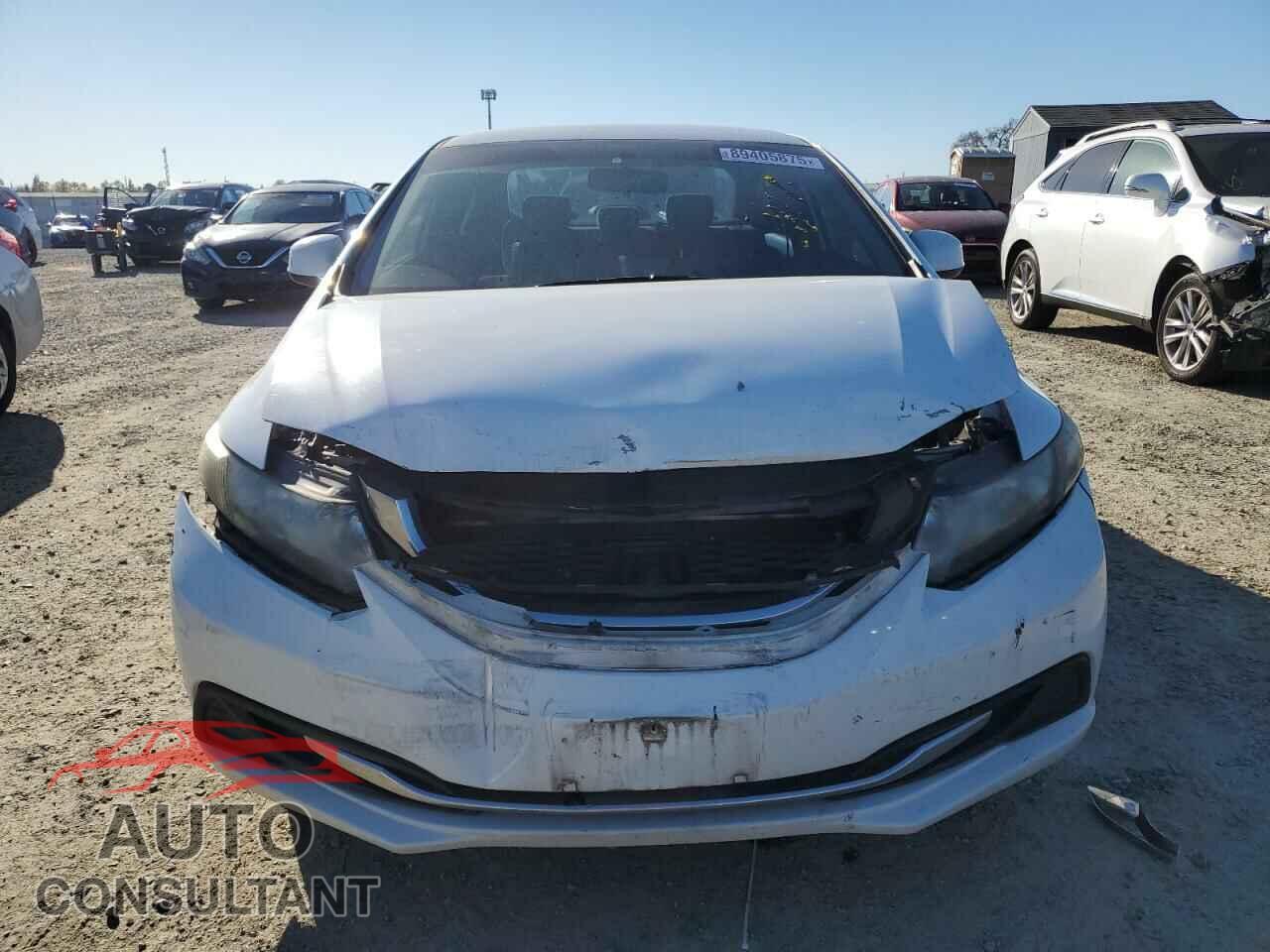 HONDA CIVIC 2013 - 19XFB2F59DE280405