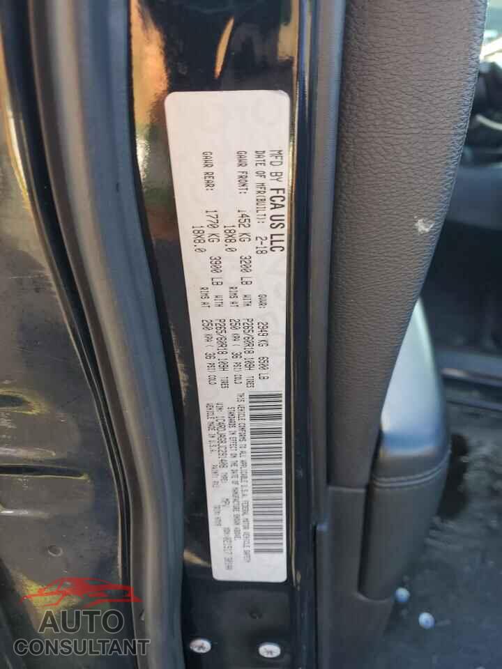 DODGE DURANGO 2018 - 1C4RDJAG8JC291408