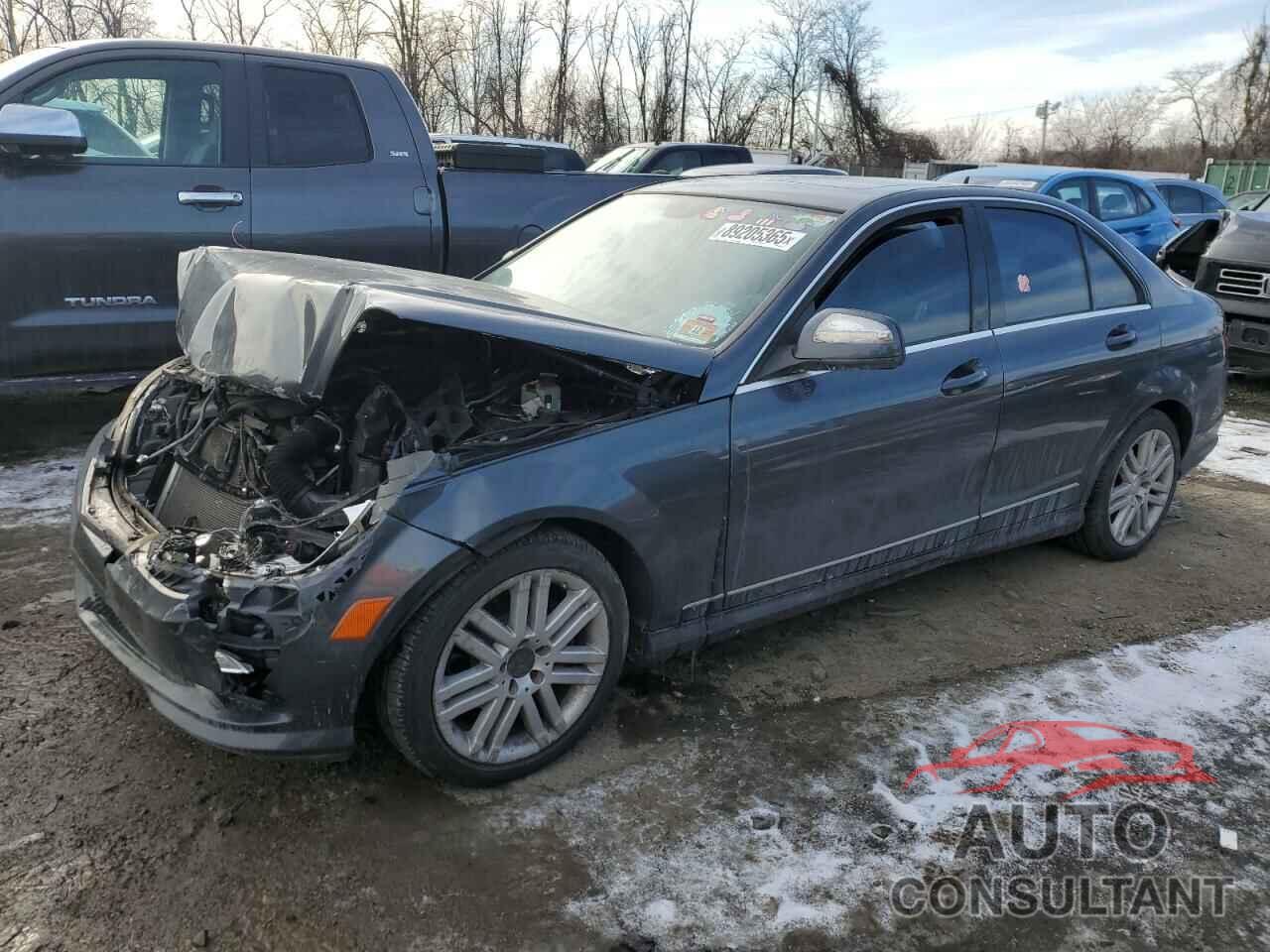 MERCEDES-BENZ C-CLASS 2009 - WDDGF81X19R067177