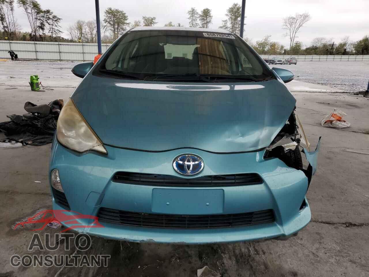 TOYOTA PRIUS 2012 - JTDKDTB35C1028526