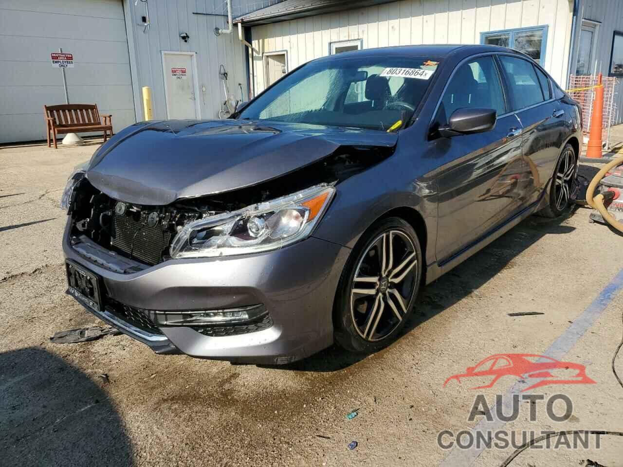 HONDA ACCORD 2016 - 1HGCR2F51GA212459