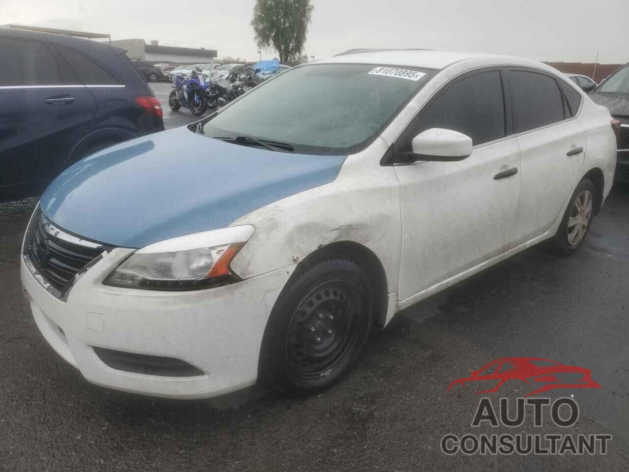NISSAN SENTRA 2015 - 3N1AB7APXFY287237