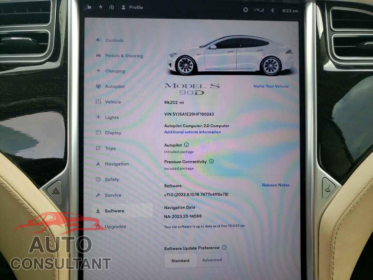 TESLA MODEL S 2017 - 5YJSA1E29HF180243