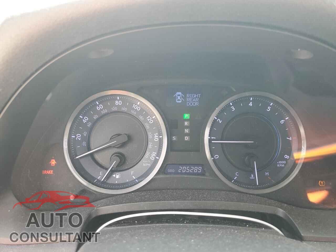 LEXUS IS 2011 - JTHBF5C23B5140209