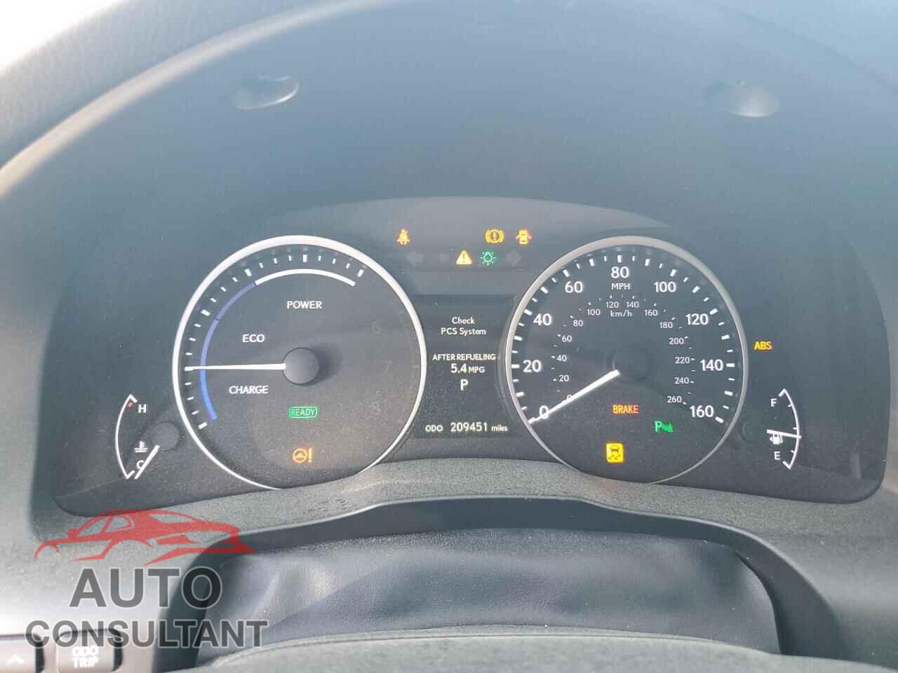 LEXUS ES300 2014 - JTHBW1GG2E2061117