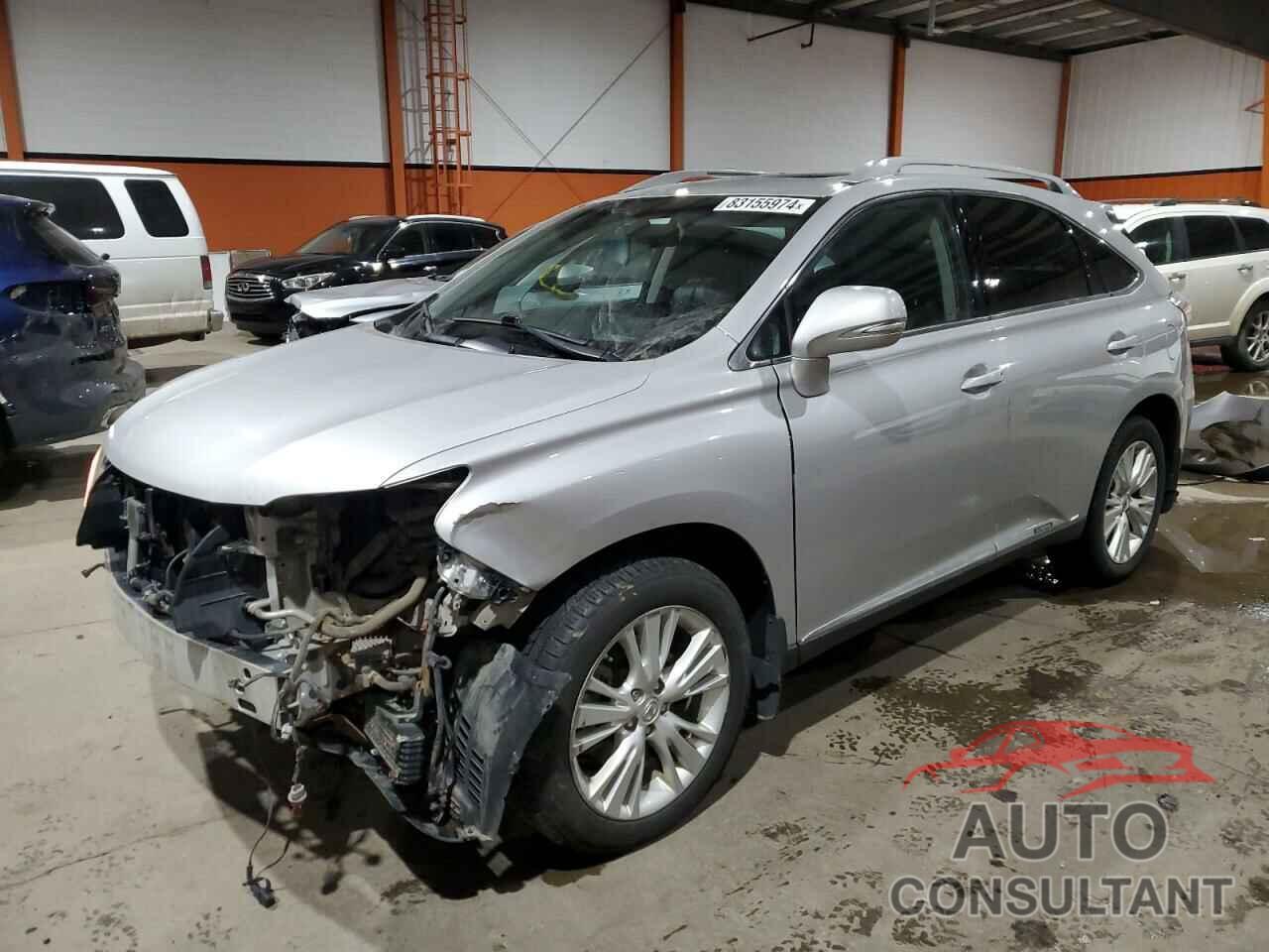 LEXUS RX450 2010 - JTJBC1BA6A2400353