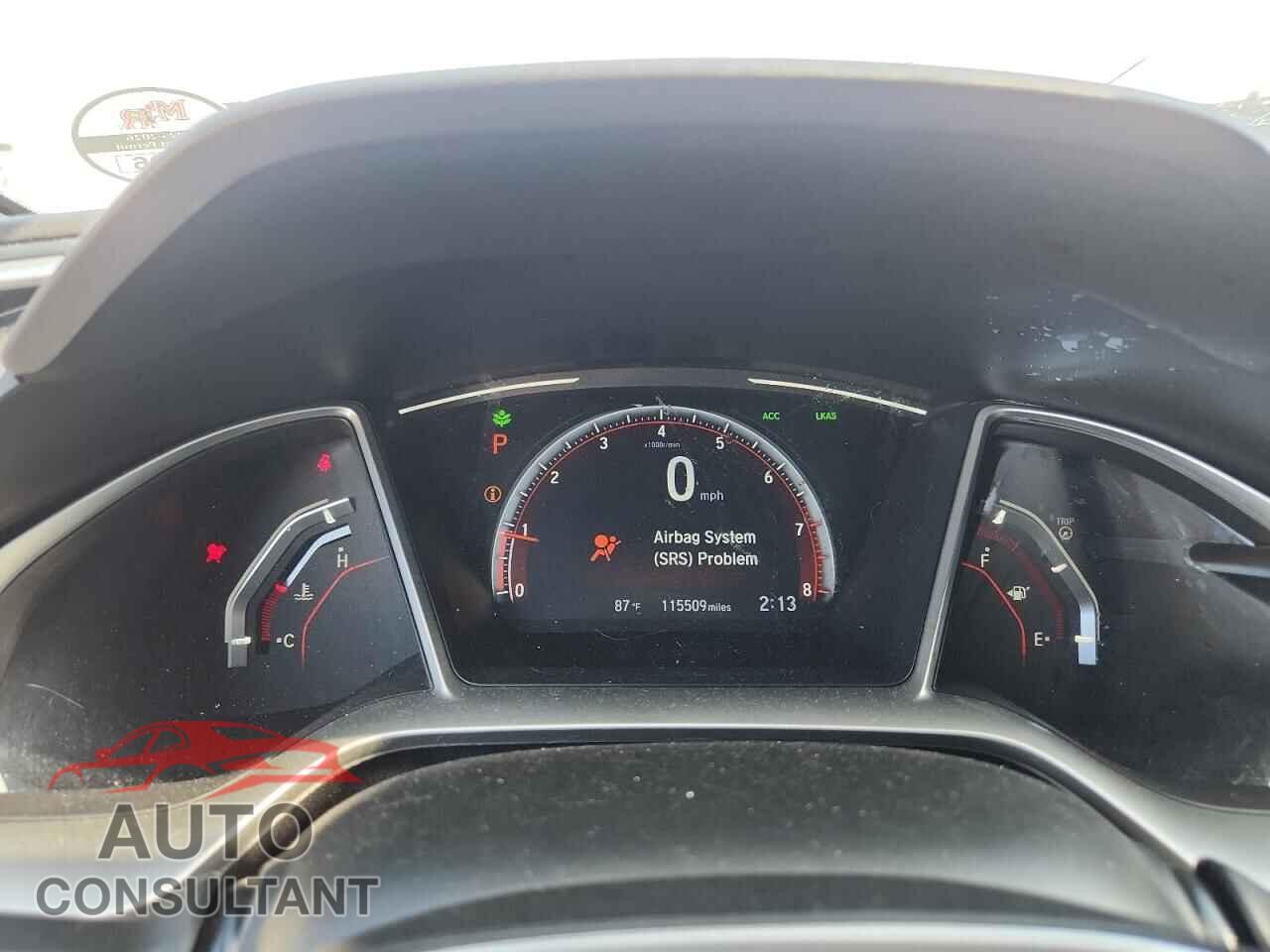 HONDA CIVIC 2019 - 2HGFC2F81KH532173