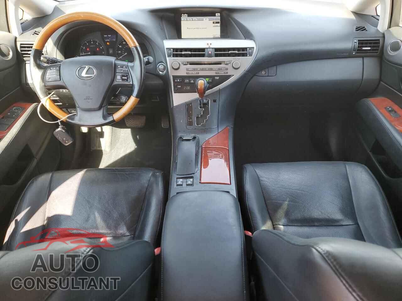 LEXUS RX350 2012 - 2T2BK1BA6CC130305