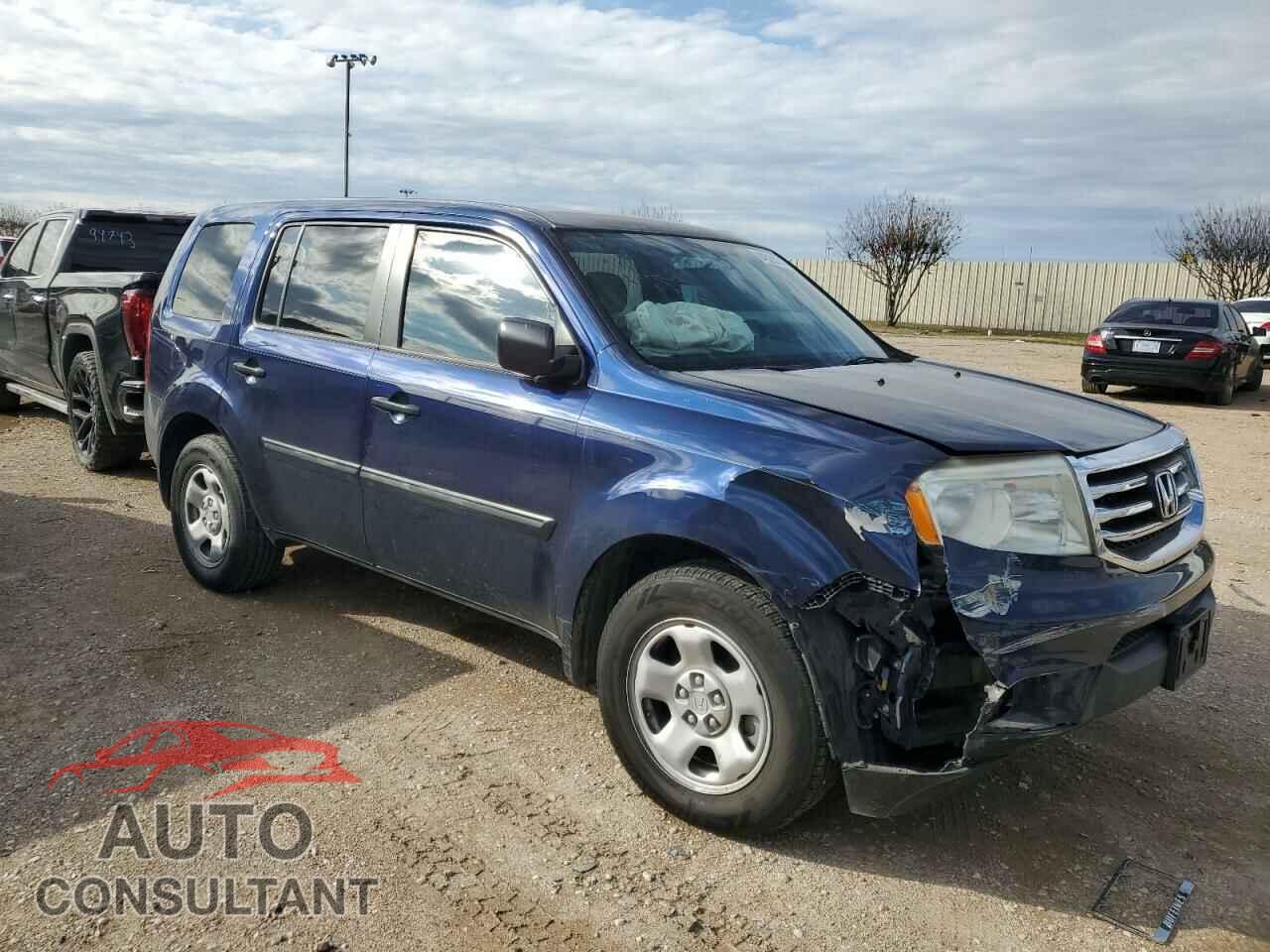 HONDA PILOT 2013 - 5FNYF3H2XDB035368