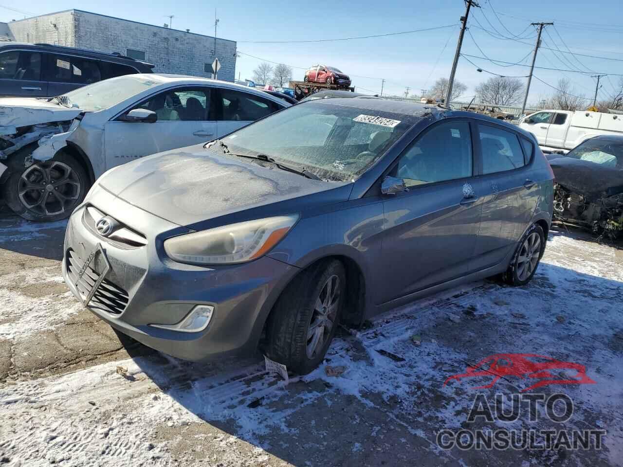 HYUNDAI ACCENT 2014 - KMHCU5AE1EU189584