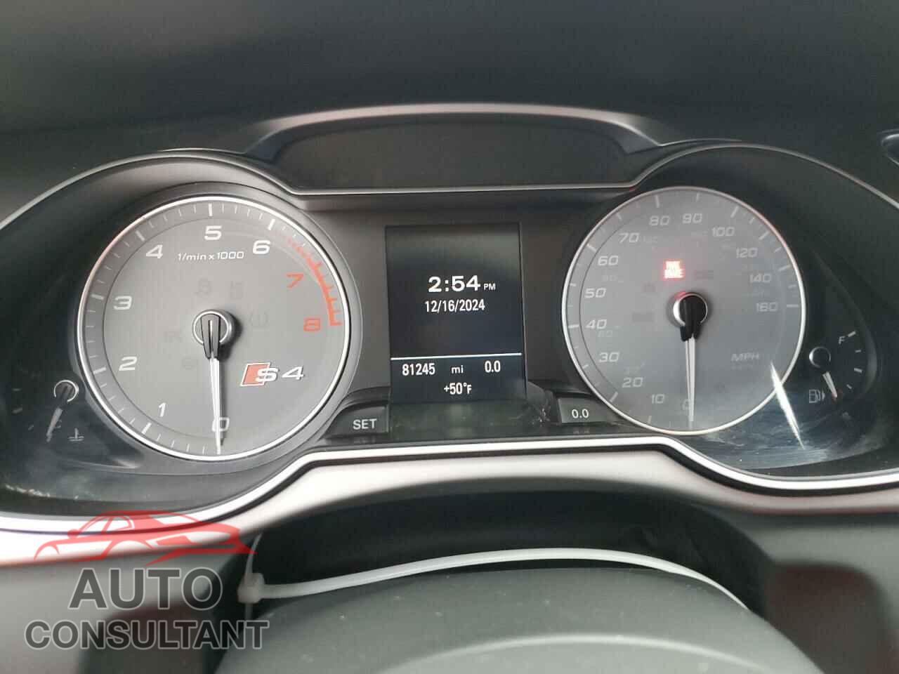 AUDI S4/RS4 2014 - WAUBGAFL7EA068029
