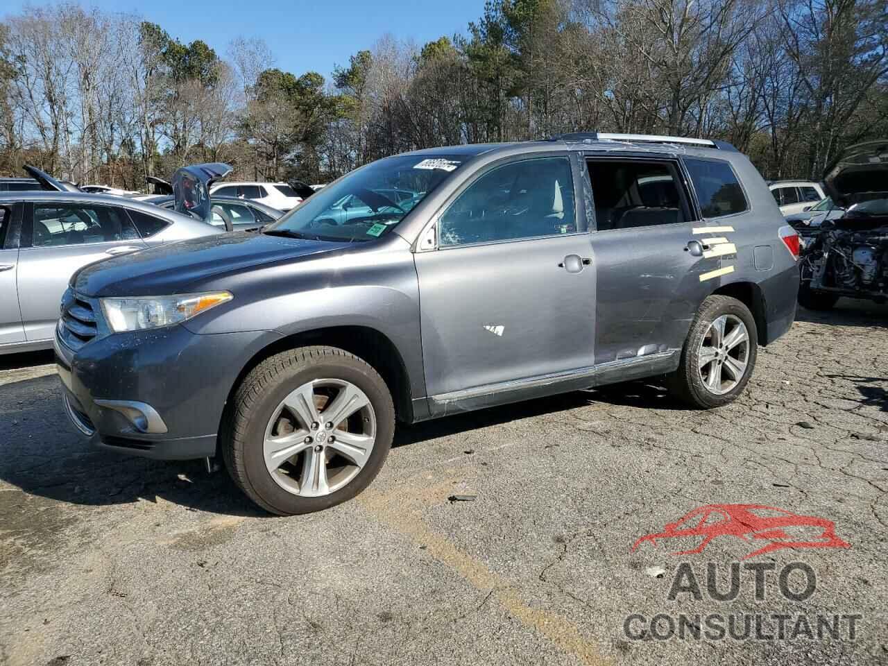 TOYOTA HIGHLANDER 2013 - 5TDYK3EHXDS134224