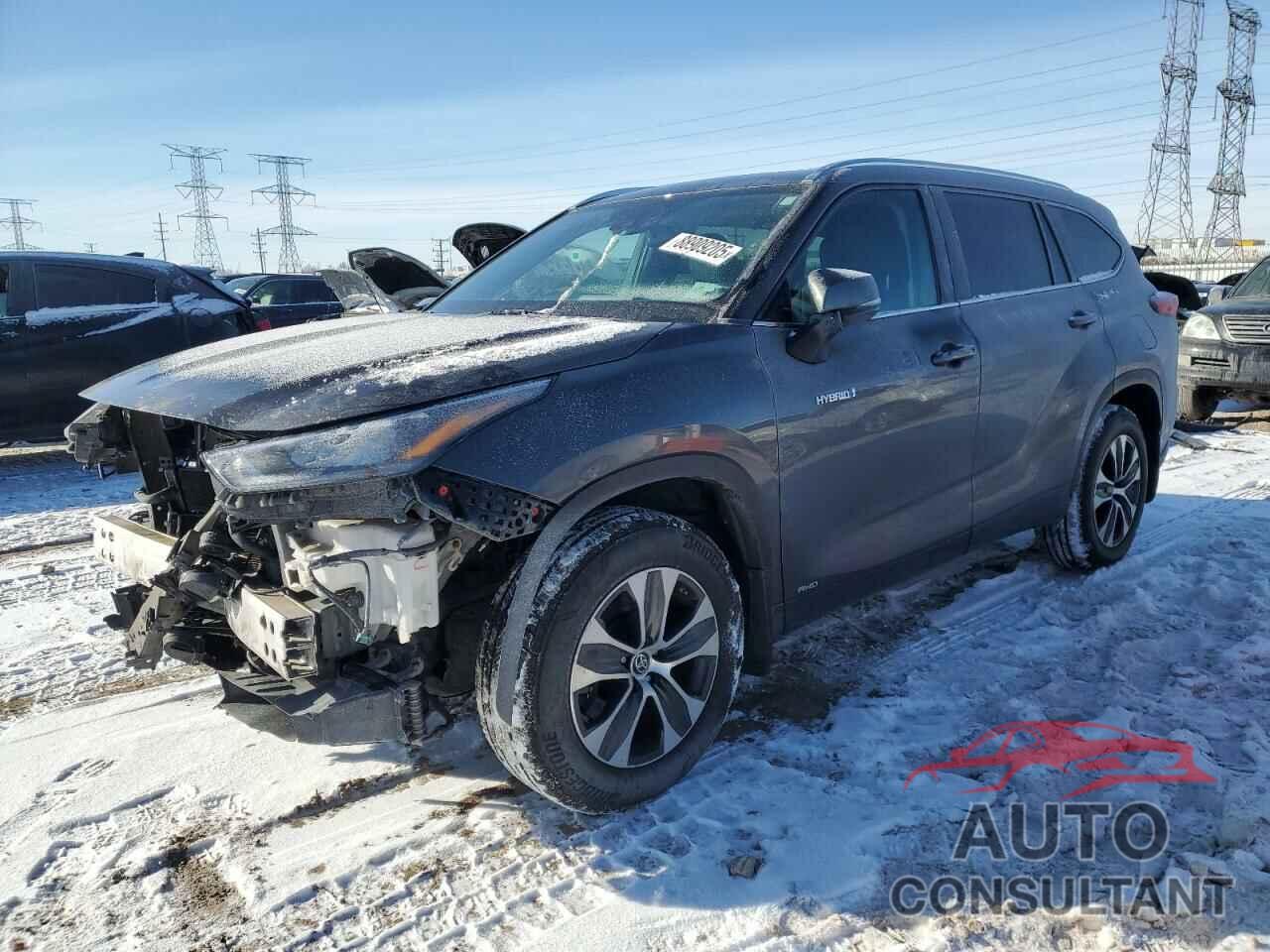 TOYOTA HIGHLANDER 2020 - 5TDHBRCH6LS506453