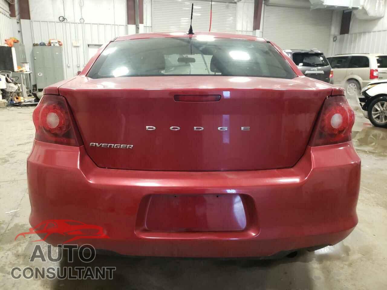 DODGE AVENGER 2013 - 1C3CDZAB2DN710794