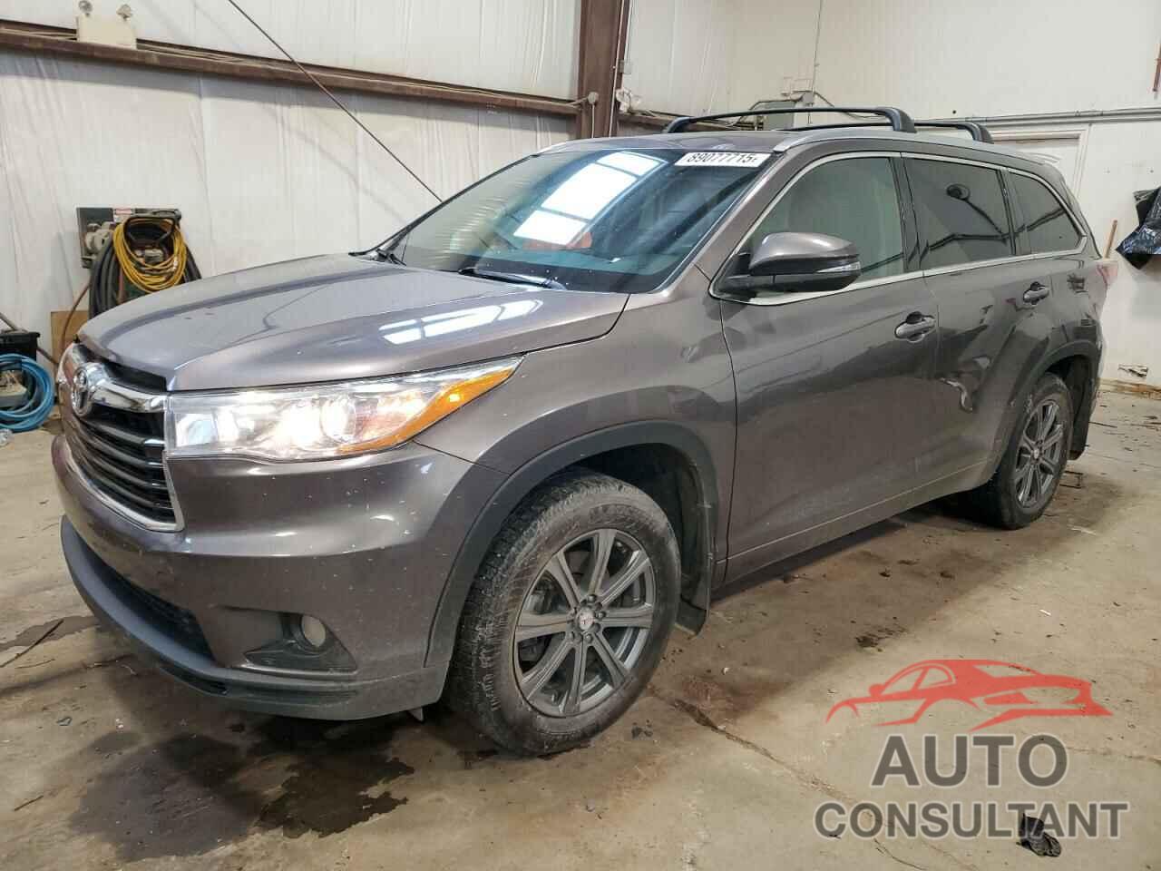 TOYOTA HIGHLANDER 2015 - 5TDDKRFH3FS194834