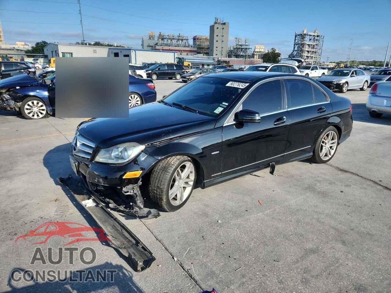 MERCEDES-BENZ C-CLASS 2012 - WDDGF4HB1CR216181