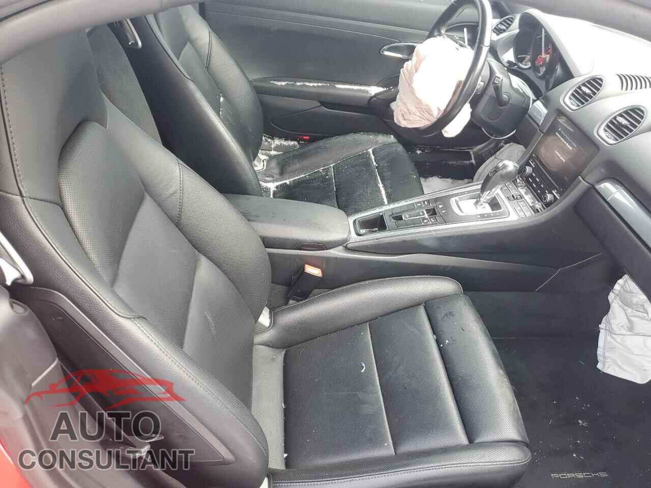 PORSCHE BOXSTER 2017 - WP0CA2A81HS220810