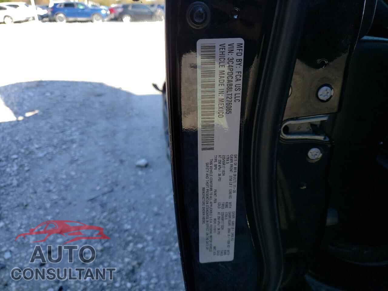 DODGE JOURNEY 2020 - 3C4PDCAB8LT276065