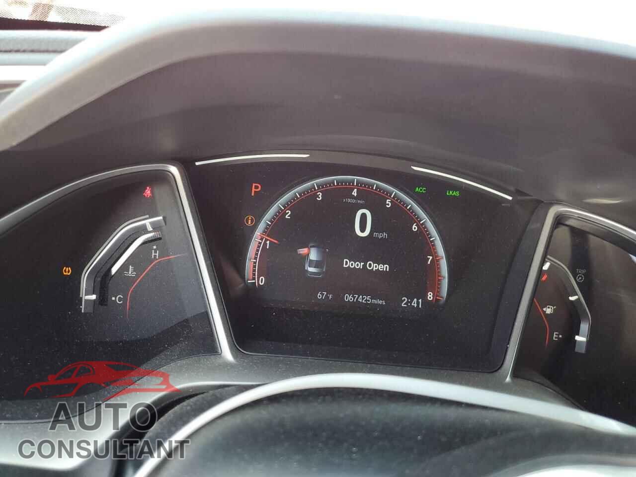 HONDA CIVIC 2019 - 2HGFC2F82KH598084