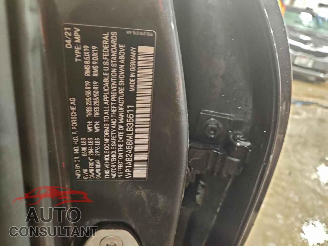 PORSCHE MACAN 2021 - WP1AB2A58MLB35511