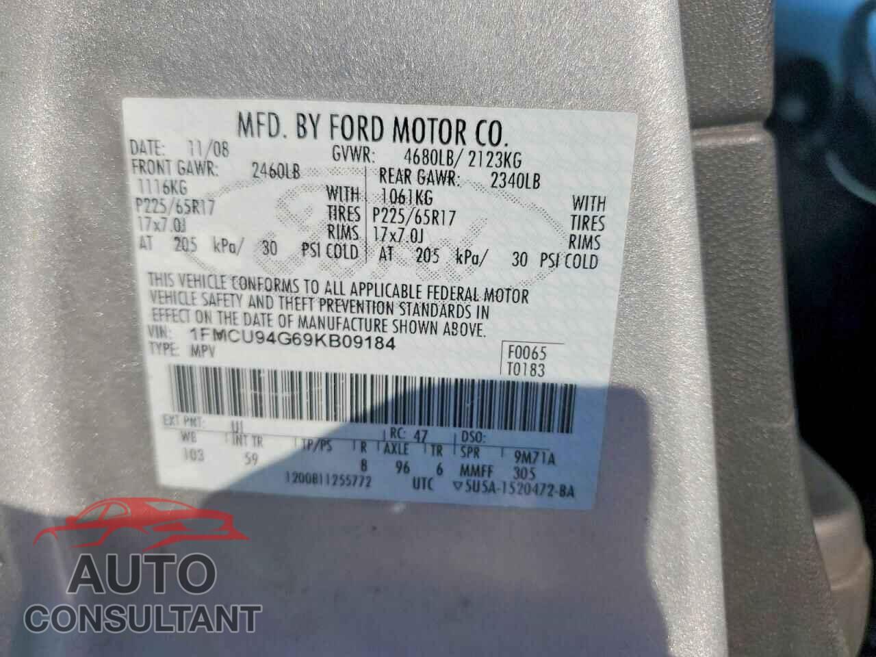 DODGE JOURNEY 2015 - 3C4PDCBB9FT617525