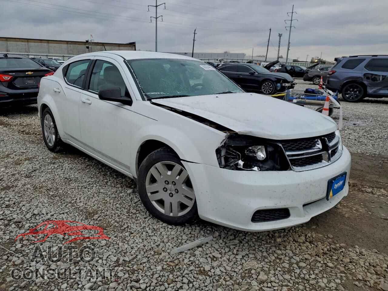 DODGE AVENGER 2013 - 1C3CDZAB5DN729677
