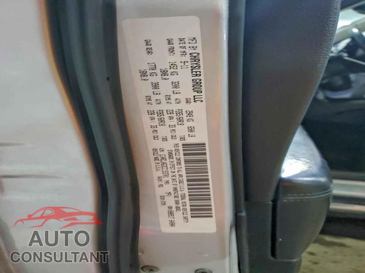 DODGE DURANGO 2012 - 1C4RDJAG3CC153701