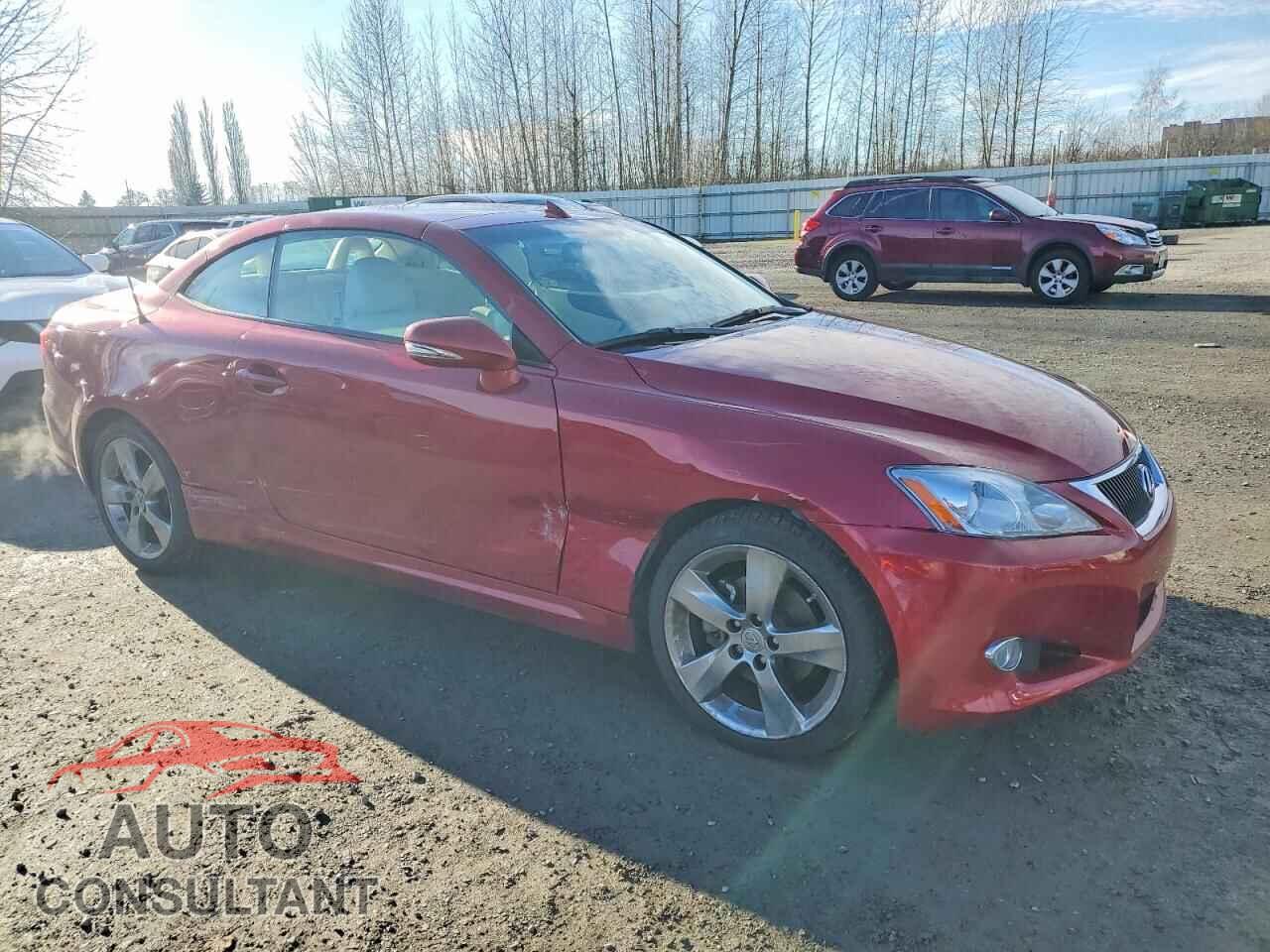 LEXUS IS 2010 - JTHFF2C25A2506736