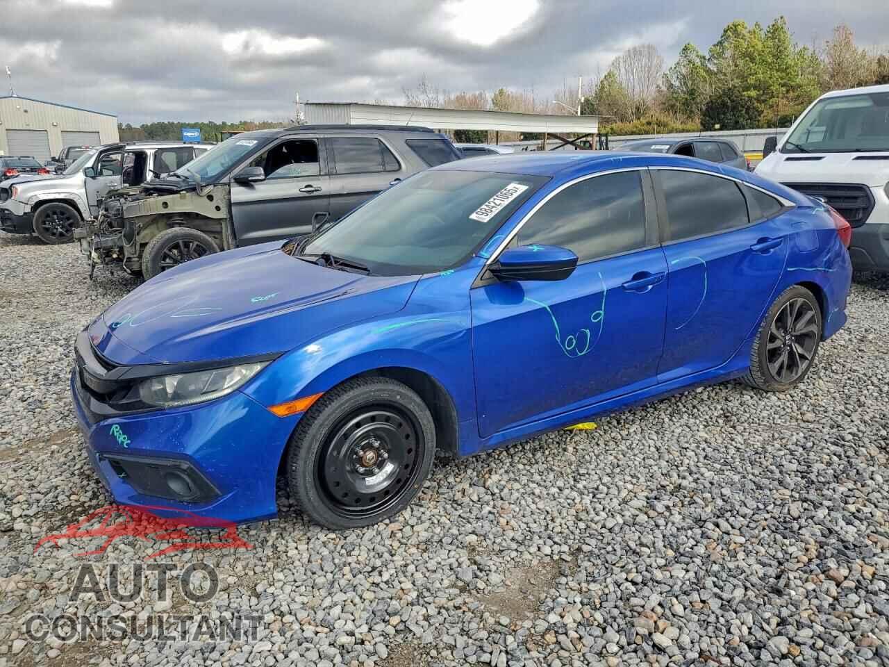 HONDA CIVIC 2019 - 2HGFC2F82KH577042