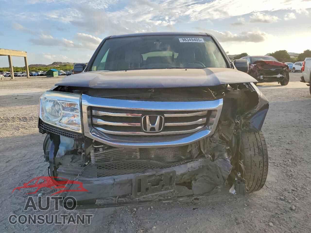HONDA PILOT 2013 - 5FNYF4H56DB007518
