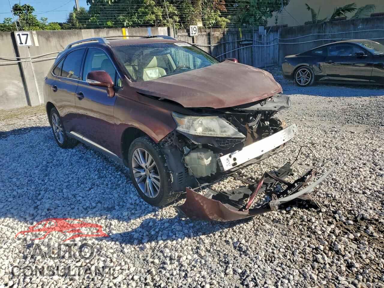 LEXUS RX350 2013 - 2T2ZK1BAXDC102068