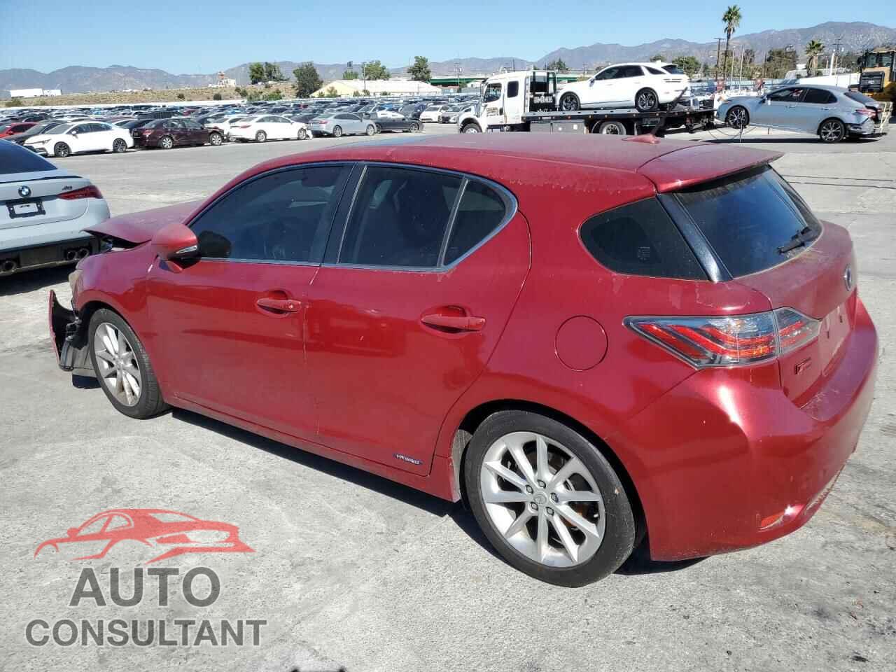LEXUS CT 200 2012 - JTHKD5BH8C2082371