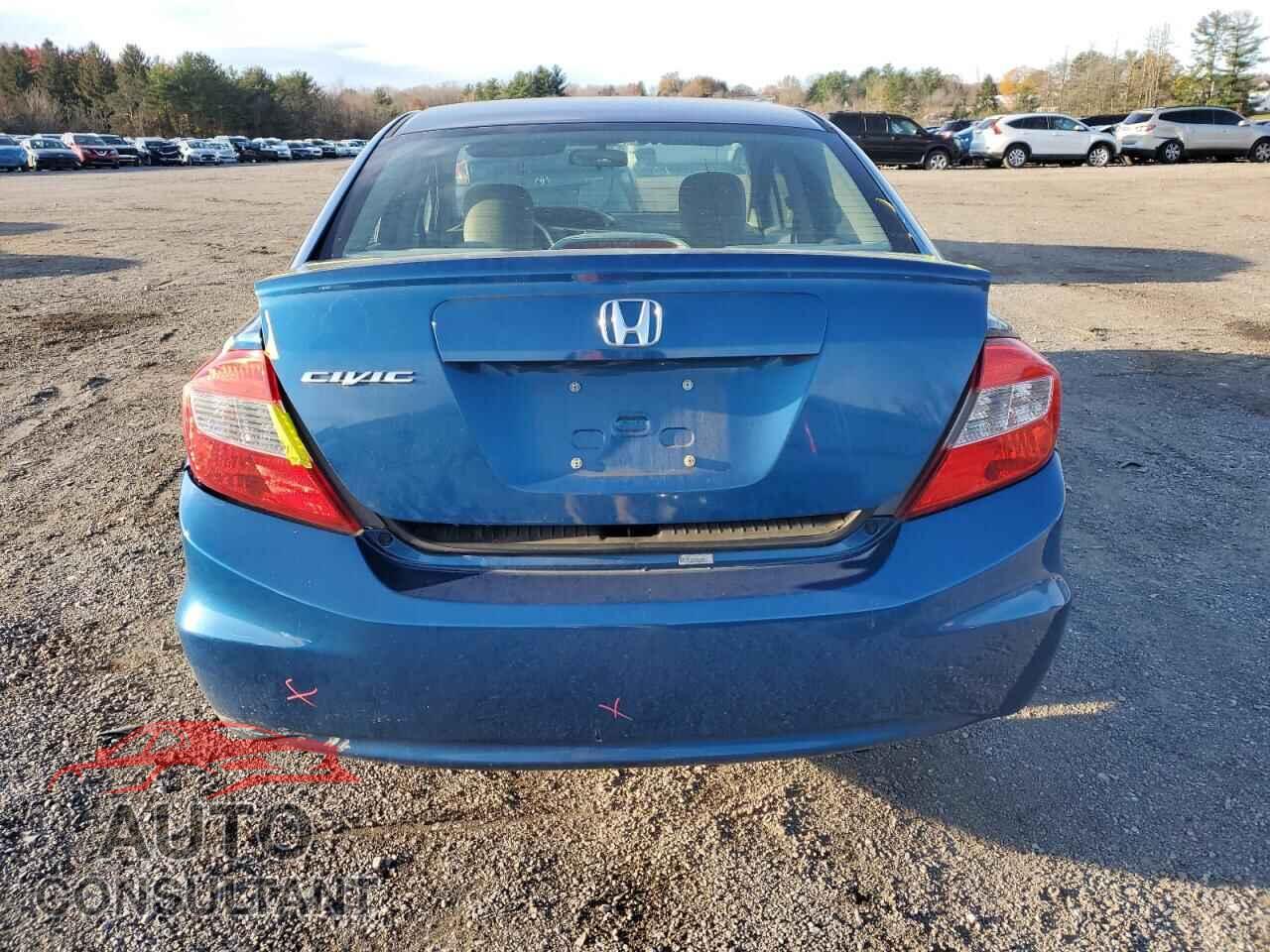 HONDA CIVIC 2012 - 19XFB2F52CE366038
